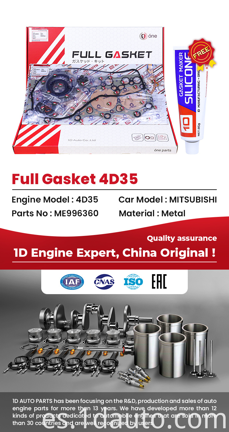 Auto Parts Full Gasket MITSUBISHI 4D35